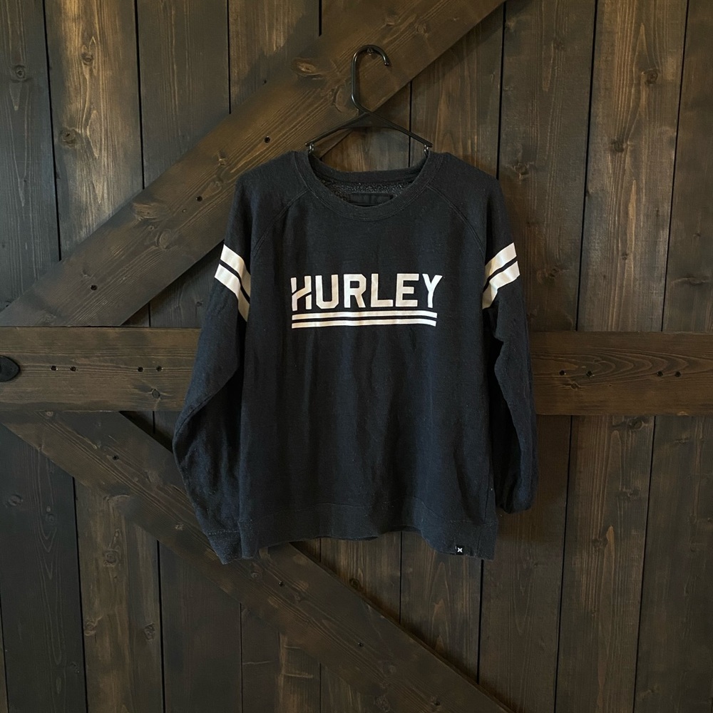 Hurley black sweatshirt